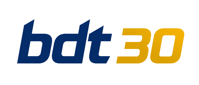 bdt 30 logo for the homepage